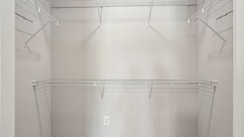 large walk-in closet